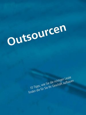 cover image of Outsourcen